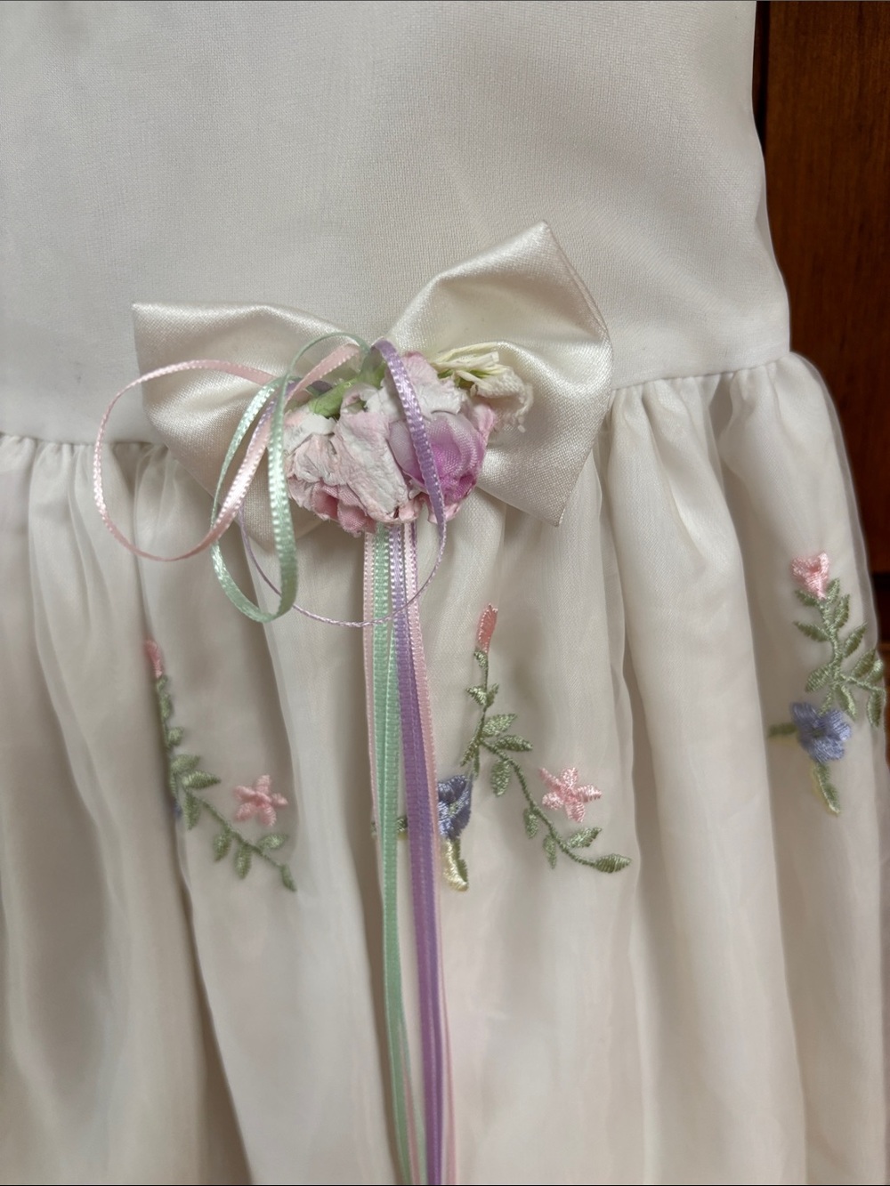 Vintage 80's To 90's Dress From Pinokio Made In USA Size 10 - Picture 5 of 16